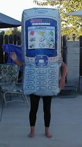 Inflatable Costumes - cell phone costume